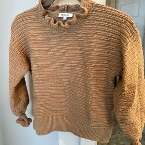 Madewell beige sweater. Size S